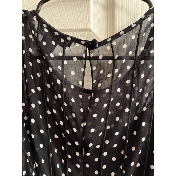 JESSICA HOWARD DRESS POLKA DOTS~AUDREY HEPBURN VIBE~8 - Picture 2 of 13